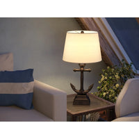 Anchor Weathered Bronze Table Lamp