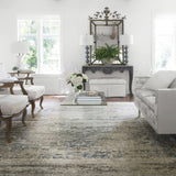 Millennium Collection Soft Area Rug, Grey/ Blue