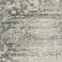 Millennium Collection Soft Area Rug, Grey/ Blue
