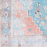Vintage Global Printed Machine Washable Area Soft Rug