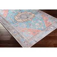 Vintage Global Printed Machine Washable Area Soft Rug