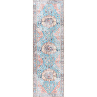 Vintage Global Printed Machine Washable Area Soft Rug