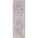 Traditional Medallion Machine Washable Area Soft Rug