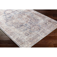 Traditional Medallion Machine Washable Area Soft Rug