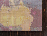 Colorful Abstract Multi-colored Soft Area Rug
