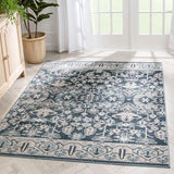 Vintage Oriental Persian Blue Soft Area Rug