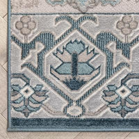 Vintage Oriental Persian Grey Soft Area Rug