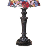 Butterfly Peony Tiffany Table Lamp