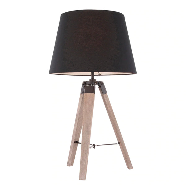 Carson Carrington Vinala Mid-Century Modern Tripod Table Lamp