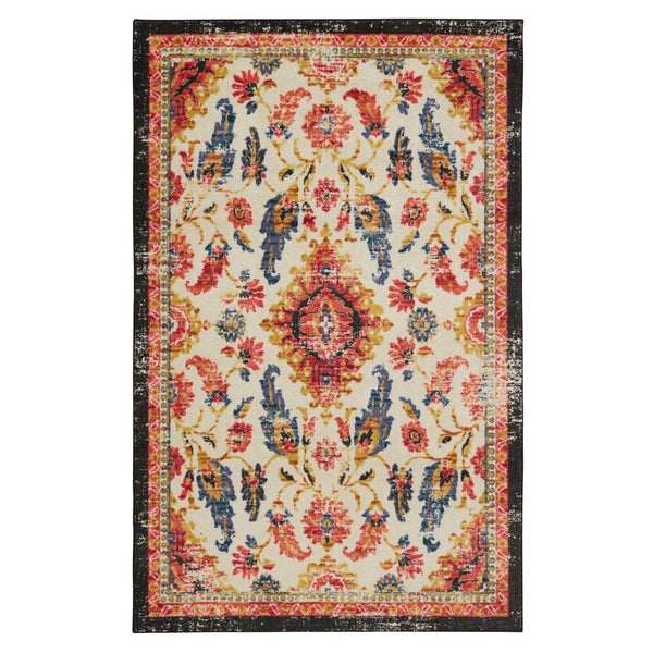 zaid Mohawk Home Palmer Floral Medallion Soft Area Rug