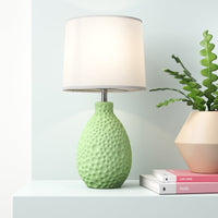 14 inch Ceramic Crafted Table Lamp