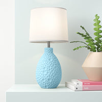 14 inch Ceramic Crafted Table Lamp