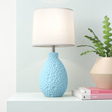 14 inch Ceramic Crafted Table Lamp