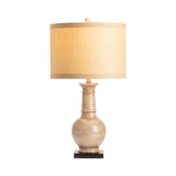 Darby Bronze Washed Wood 28"H Table Lamp - 28'' H x 15'' W x 15'' D
