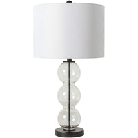 Desiree Modern Glass Orbs Table Lamp - 27"H x 14"W x 14"D