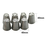 Cake/Dessert Decorating - 13pcs set with one Silicon bag