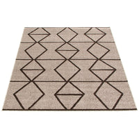 Grey Brown Ana Moroccan Soft Rug