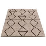 Grey Brown Ana Moroccan Soft Rug