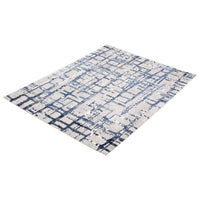 Matrix Collection Navy Soft Casual Soft Rug