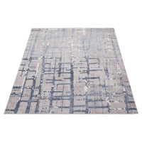 Matrix Collection Navy Soft Casual Soft Rug