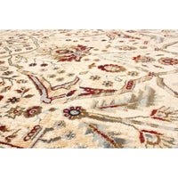 Ivory Floral Casual Soft Rug