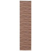 Bellisima Wave Casual Soft Brown Rug