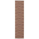 Bellisima Wave Casual Soft Brown Rug