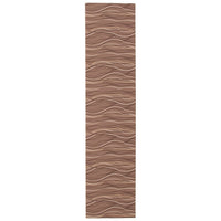 Bellisima Wave Casual Soft Brown Rug