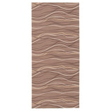 Bellisima Wave Casual Soft Brown Rug