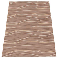 Bellisima Wave Casual Soft Brown Rug