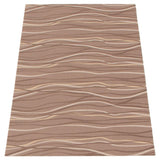 Bellisima Wave Casual Soft Brown Rug