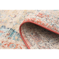Grey Blue Bijar Casual Soft Area Rug