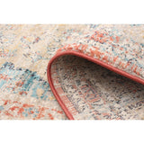 Grey Blue Bijar Casual Soft Area Rug