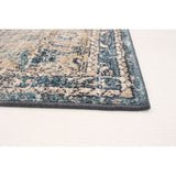 Grey Blue Bijar Casual Soft Area Rug