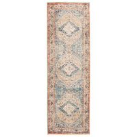 Grey Blue Bijar Casual Soft Area Rug