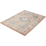 Grey Blue Bijar Casual Soft Area Rug