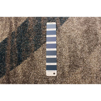 Abstract Ivory Brown Casual Soft Rug