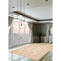 Persian Inspired Elize Casual Ivory Soft Area Rug