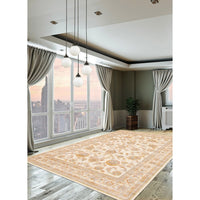 Persian Inspired Elize Casual Ivory Soft Area Rug
