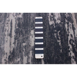 Ezra Grey Modern Contemporary Soft Area Rug