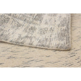 Hand Loomed Galleria Grey Silk Soft Rug