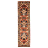 Hand-knotted Jules-Sultane Dark Copper Wool Soft Rug