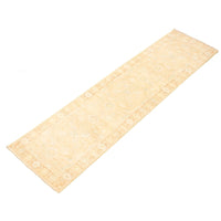 Hand-knotted Royal Ushak Beige Wool Soft Rug
