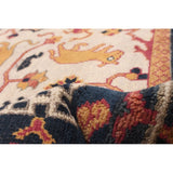 Premium Hand-knotted Heritage Cream Wool Soft Rug