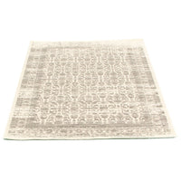 Cream Grey Tibet Transitional Soft Rug