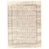 Cream Grey Tibet Transitional Soft Rug