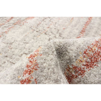 Ivory/ Copper Tassel Bohemian & Eclectic Soft Rug