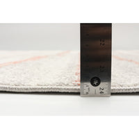 Ivory/ Copper Tassel Bohemian & Eclectic Soft Rug