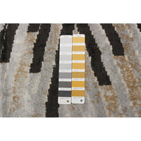 Abstract Ivory Taupe Modern & Contemporary Soft Rug