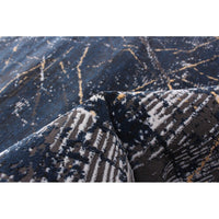Midnight Marble Modern & Contemporary Soft Rug